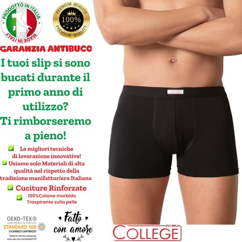 College boxer uomo - college, puro