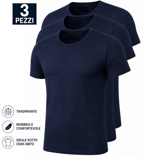 Maglie intime uomo cotone t - uomo,