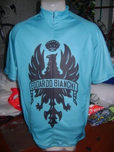 Maglia bici italia celeste - bici,