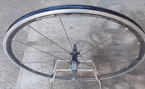 Ruota posteriore bianchi - 28”,